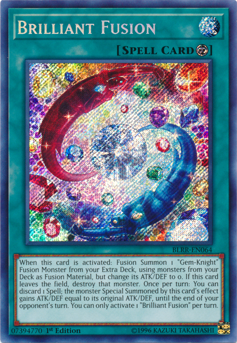 Brilliant Fusion [BLRR-EN064] Secret Rare | Chromatic Games