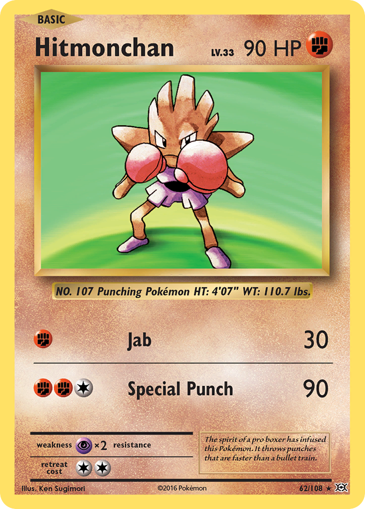 Hitmonchan (62/108) [XY: Evolutions] | Chromatic Games