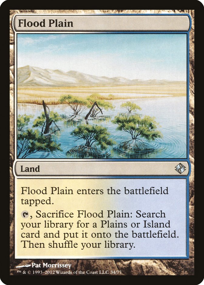 Flood Plain [Duel Decks: Venser vs. Koth] | Chromatic Games