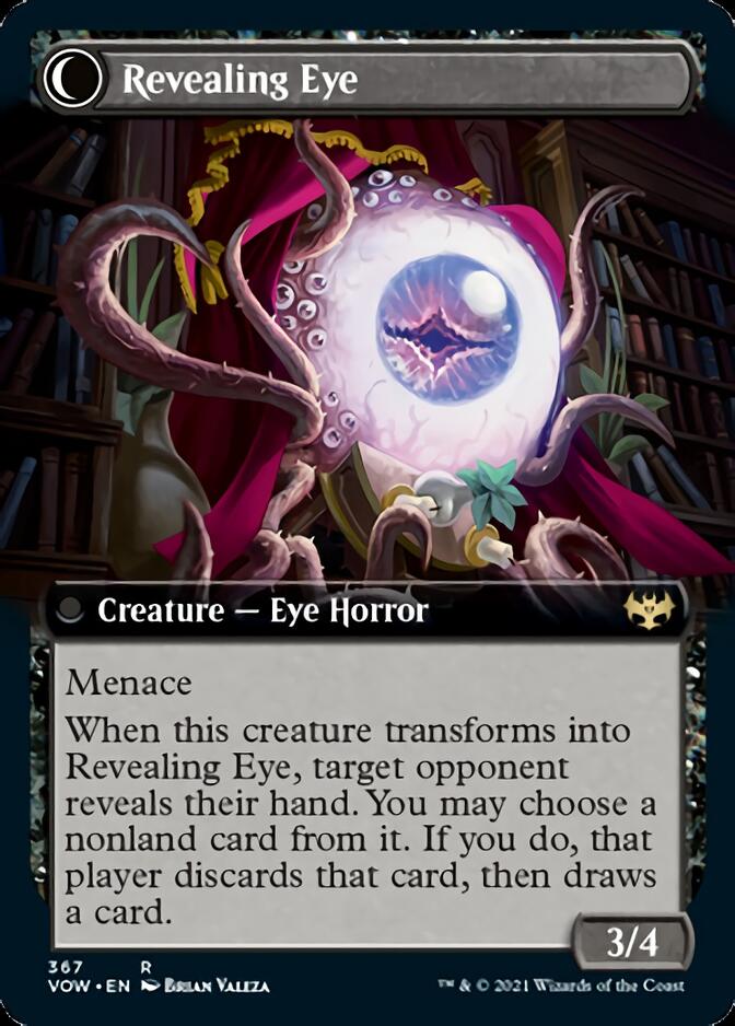 Concealing Curtains // Revealing Eye (Extended Art) [Innistrad: Crimson Vow] | Chromatic Games