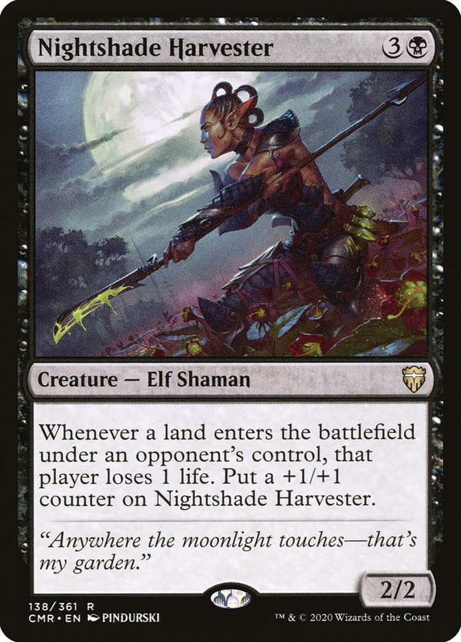 Nightshade Harvester [Commander Legends] | Chromatic Games