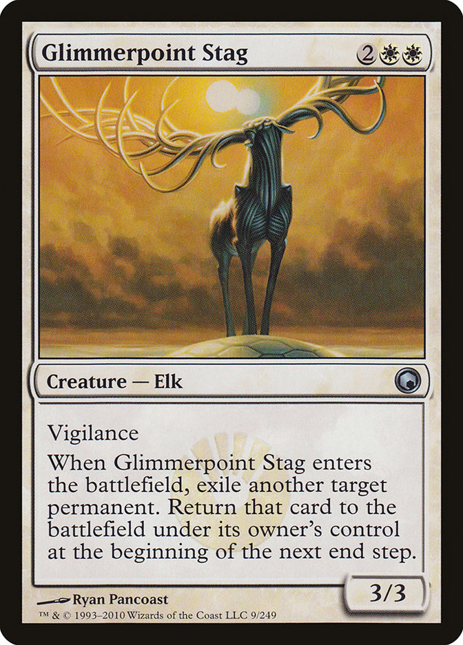 Glimmerpoint Stag [Scars of Mirrodin] | Chromatic Games