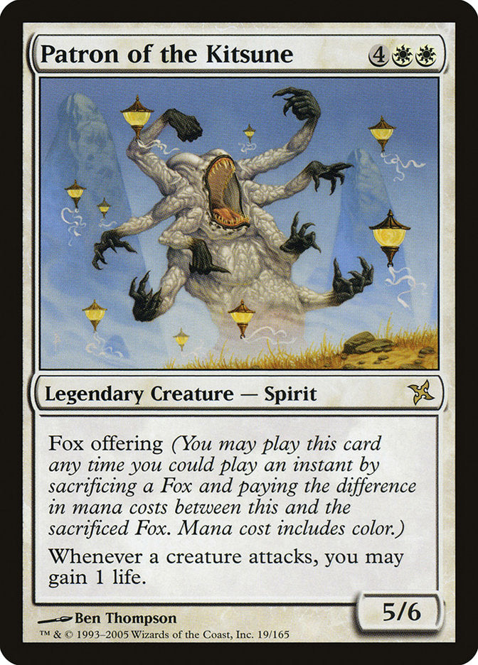 Patron of the Kitsune [Betrayers of Kamigawa] | Chromatic Games