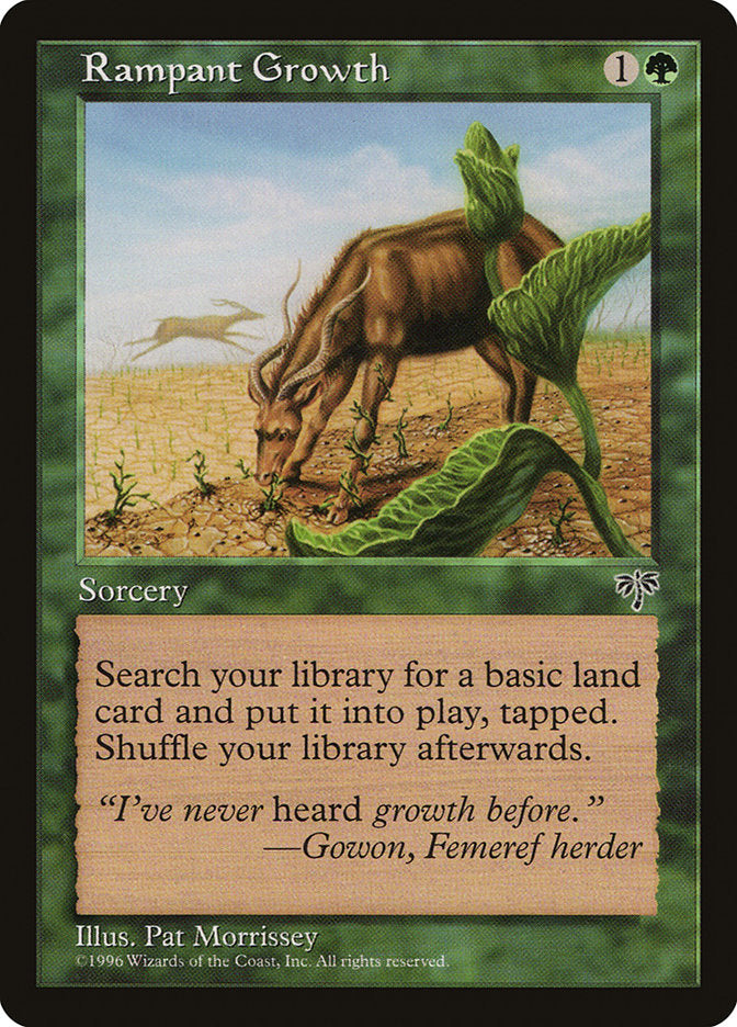 Rampant Growth [Mirage] | Chromatic Games