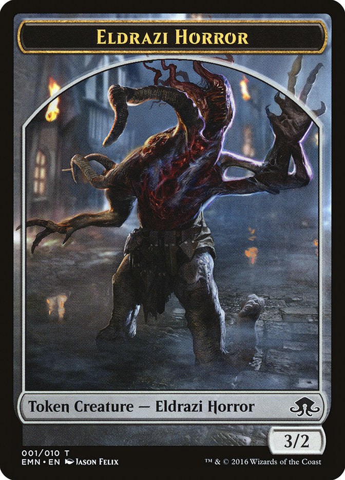 Eldrazi Horror Token [Eldritch Moon Tokens] | Chromatic Games