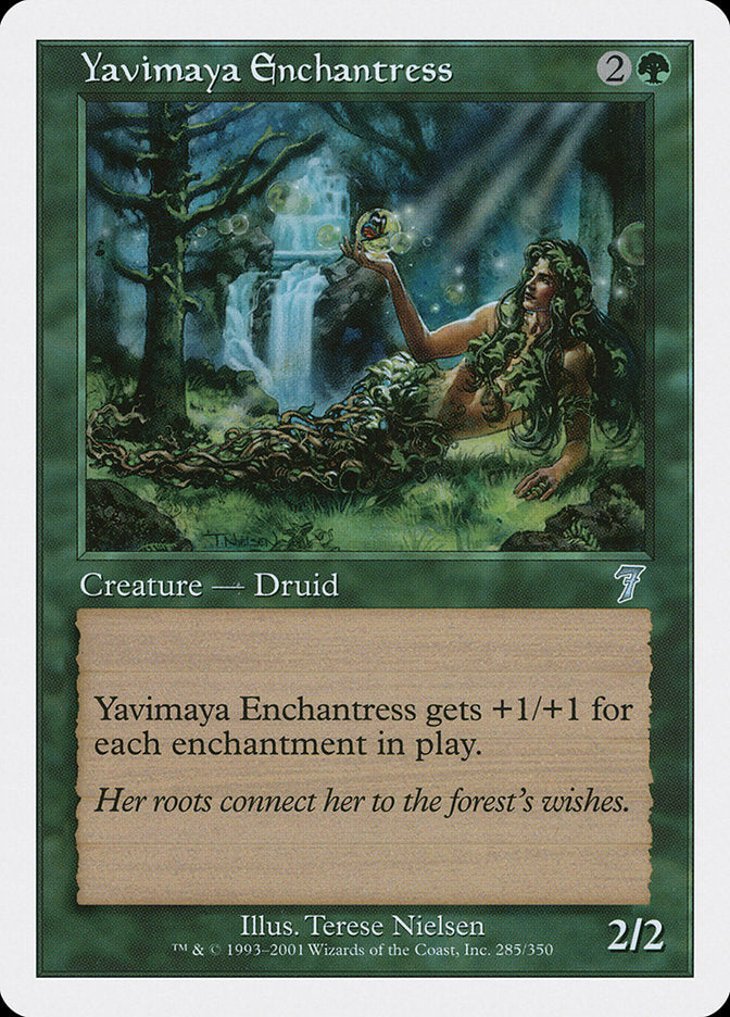 Yavimaya Enchantress [Seventh Edition] | Chromatic Games