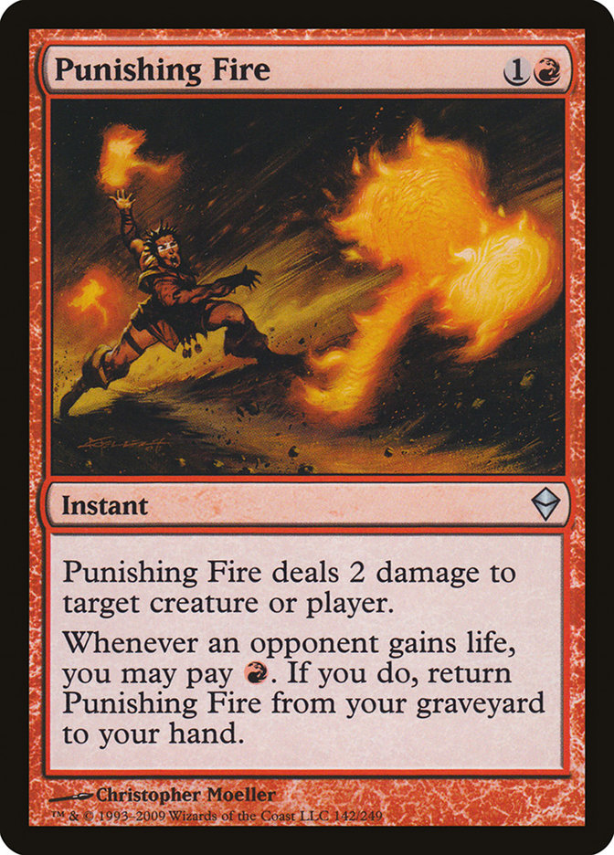 Punishing Fire [Zendikar] | Chromatic Games