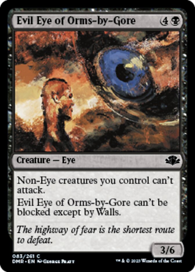 Evil Eye of Orms-by-Gore [Dominaria Remastered] | Chromatic Games