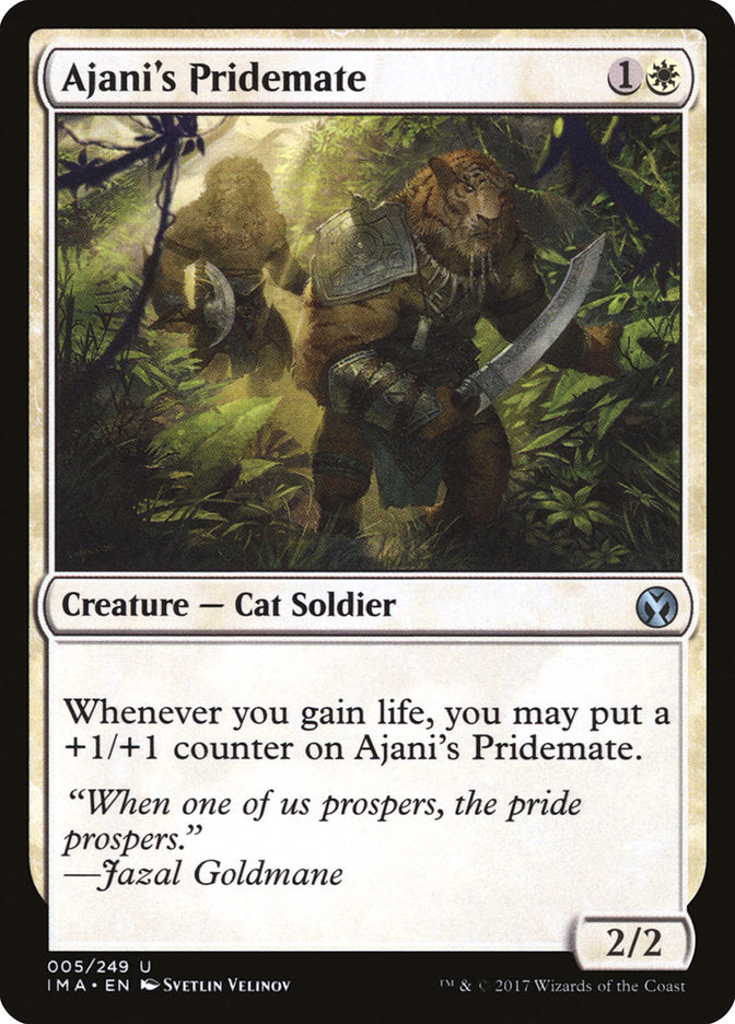 Ajani's Pridemate [Iconic Masters] | Chromatic Games