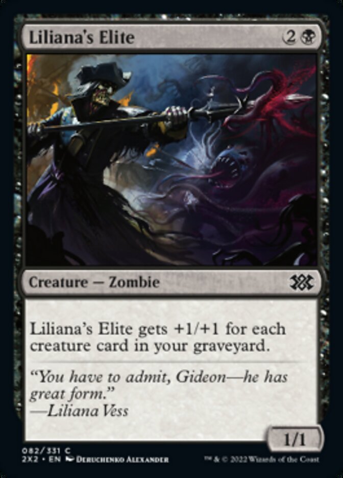 Liliana's Elite [Double Masters 2022] | Chromatic Games