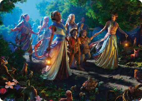 Realm Seekers Art Card [The Lord of the Rings: Tales of Middle-earth Art Series] | Chromatic Games