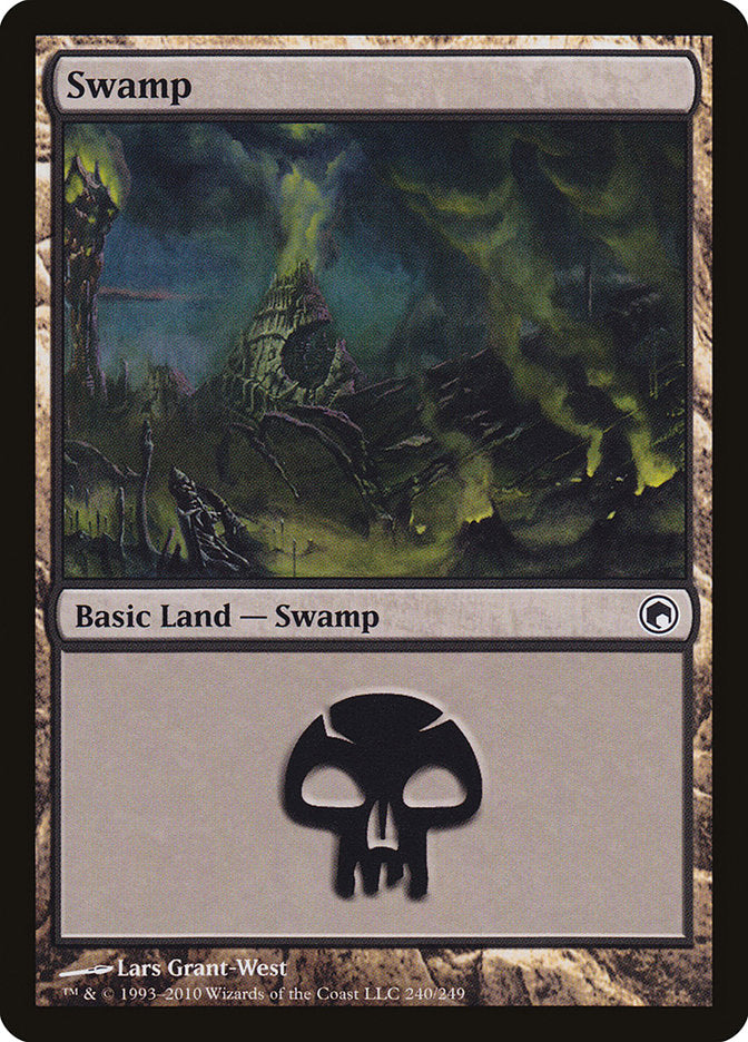 Swamp (240) [Scars of Mirrodin] | Chromatic Games