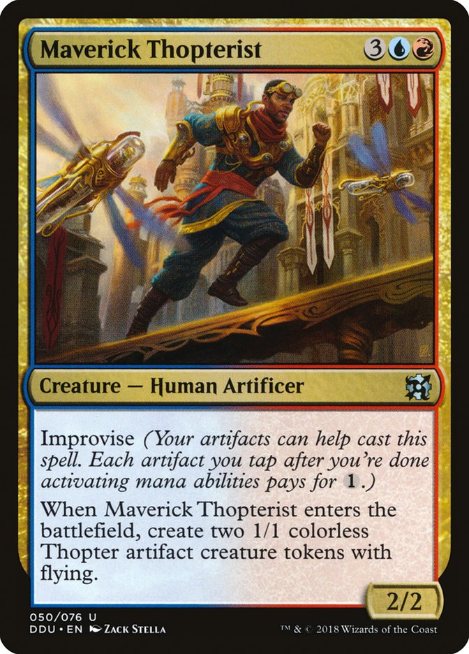 Maverick Thopterist [Duel Decks: Elves vs. Inventors] | Chromatic Games