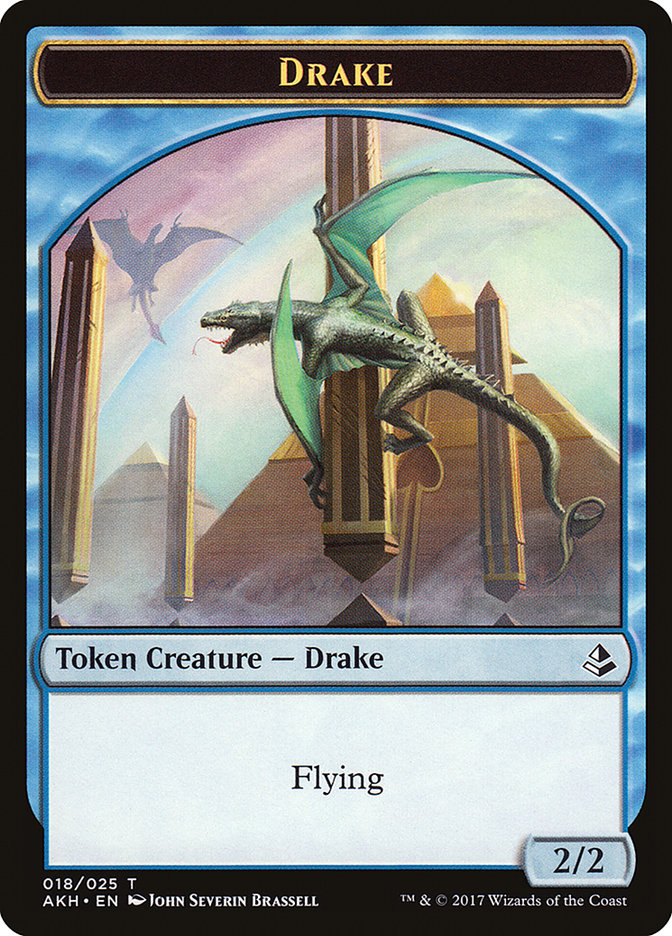 Drake Token [Amonkhet Tokens] | Chromatic Games