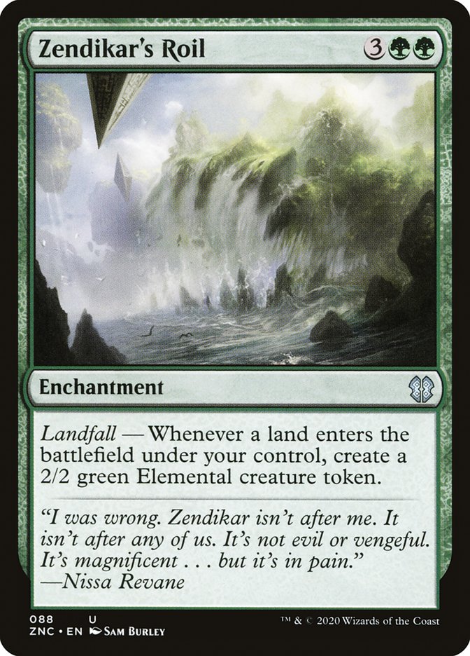 Zendikar's Roil [Zendikar Rising Commander] | Chromatic Games