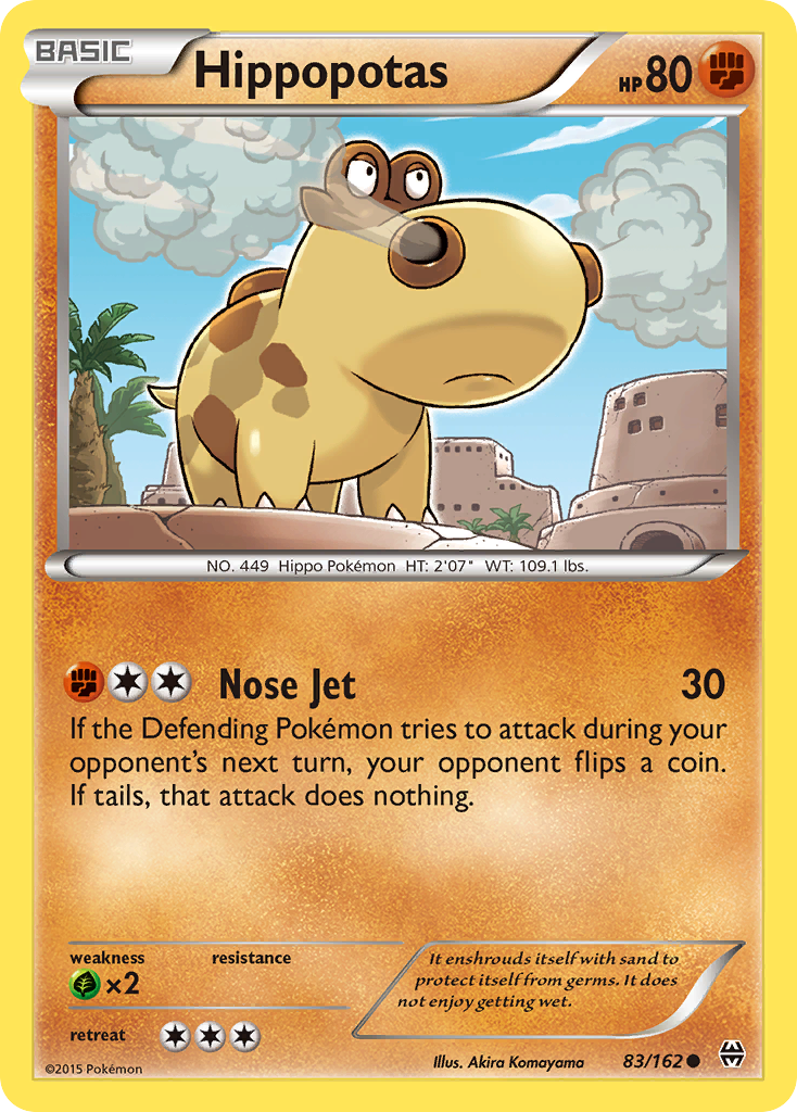 Hippopotas (83/162) [XY: BREAKthrough] | Chromatic Games