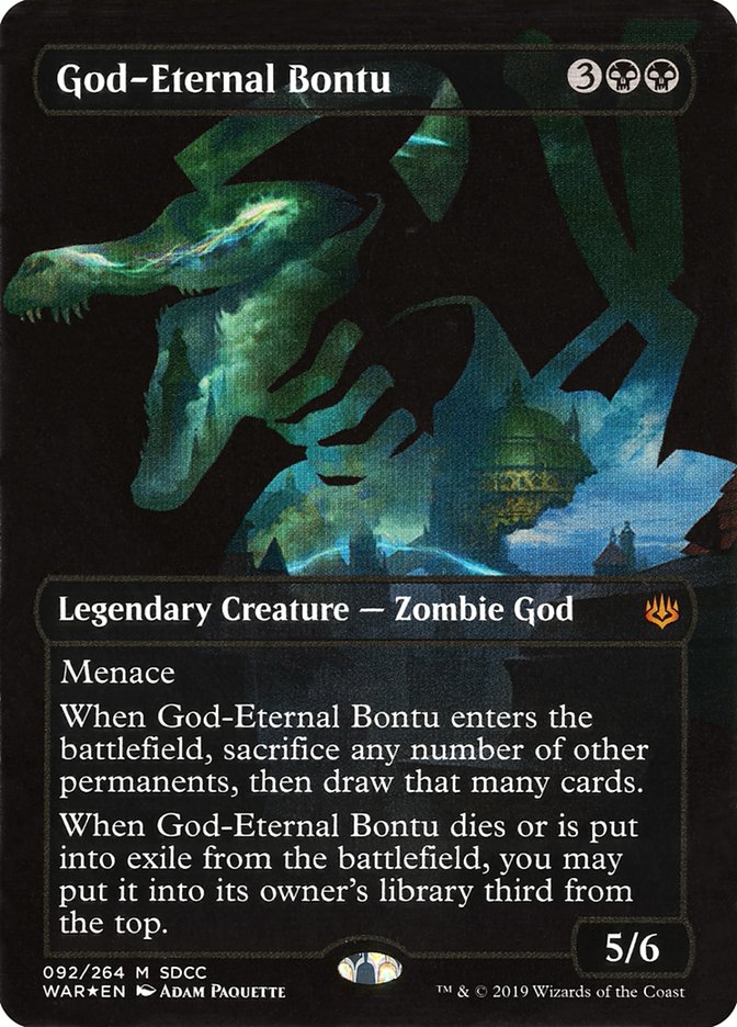 God-Eternal Bontu [San Diego Comic-Con 2019] | Chromatic Games