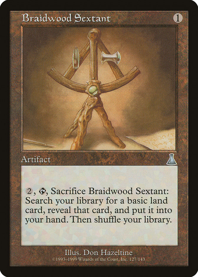 Braidwood Sextant [Urza's Destiny] | Chromatic Games