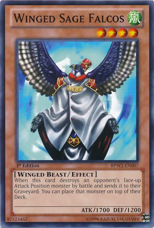 Winged Sage Falcos [BPW2-EN007] Common | Chromatic Games