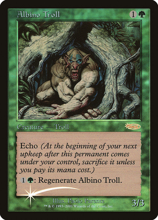 Albino Troll [Friday Night Magic 2002] | Chromatic Games