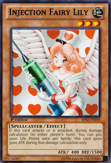 Injection Fairy Lily [BP02-EN018] Rare | Chromatic Games