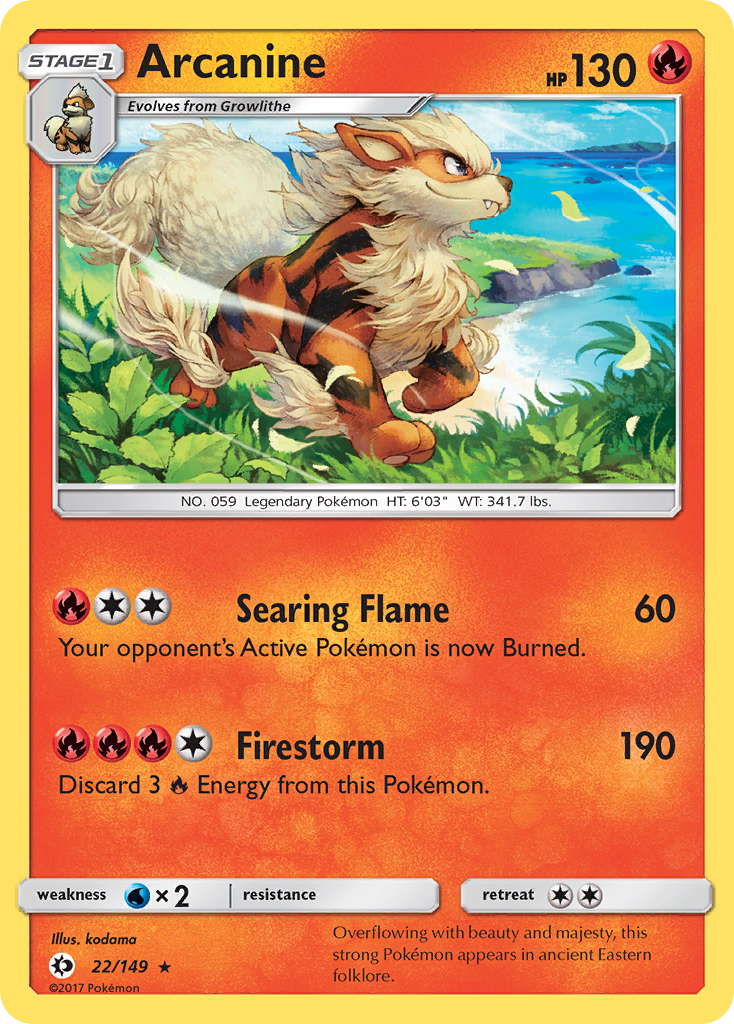 Arcanine [Sun & Moon] | Chromatic Games