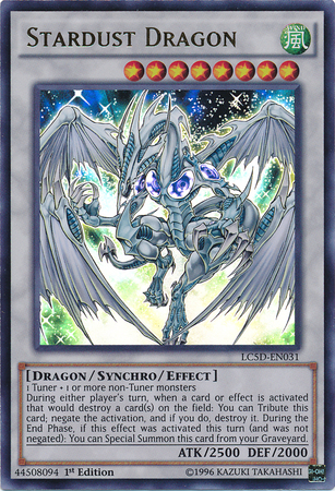 Stardust Dragon [LC5D-EN031] Ultra Rare | Chromatic Games