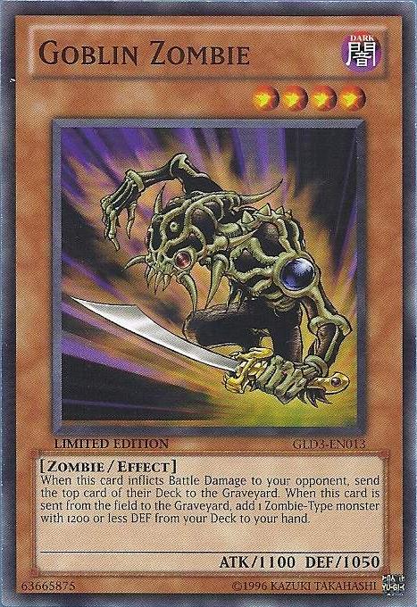 Goblin Zombie [GLD3-EN013] Common | Chromatic Games