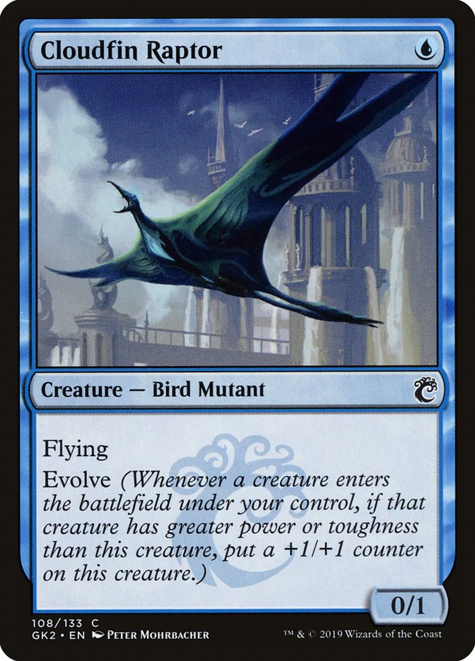 Cloudfin Raptor [Ravnica Allegiance Guild Kit] | Chromatic Games