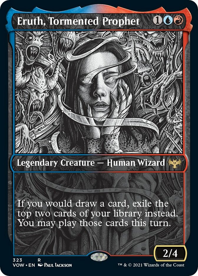 Eruth, Tormented Prophet (Showcase Eternal Night) [Innistrad: Crimson Vow] | Chromatic Games