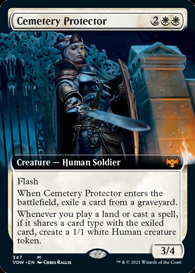 Cemetery Protector (Extended Art) [Innistrad: Crimson Vow] | Chromatic Games