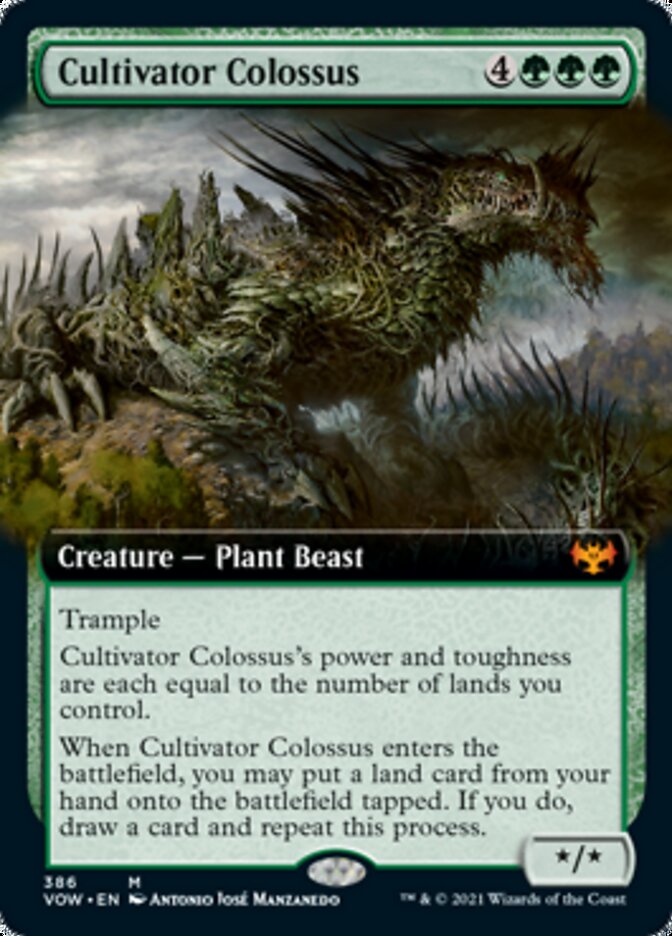 Cultivator Colossus (Extended Art) [Innistrad: Crimson Vow] | Chromatic Games