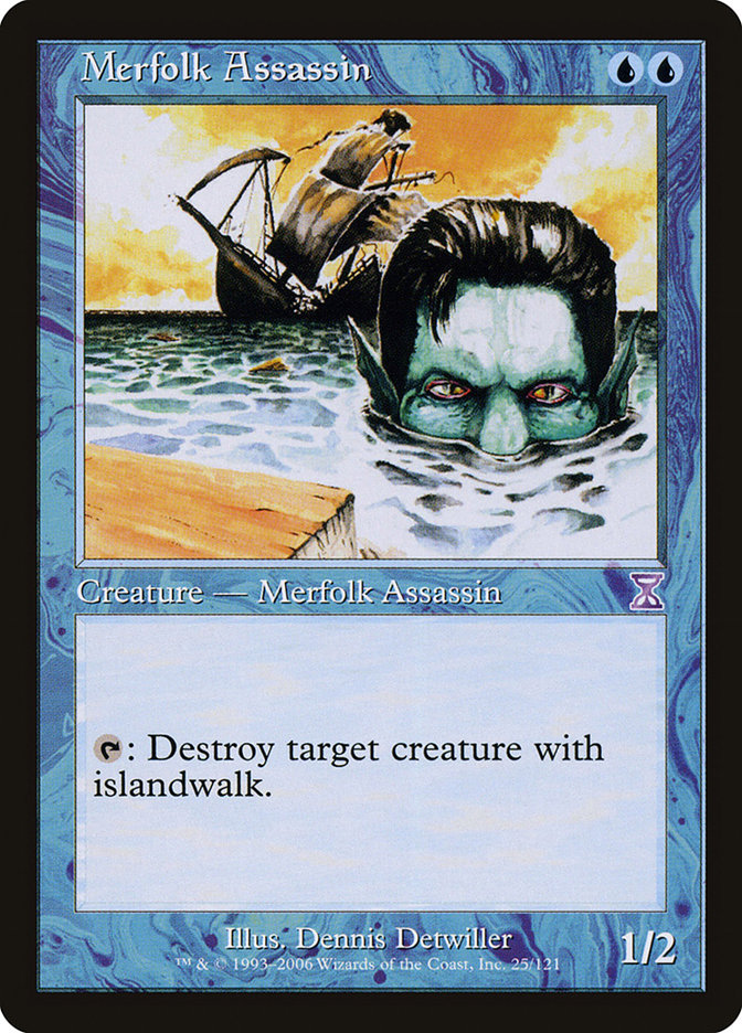 Merfolk Assassin [Time Spiral Timeshifted] | Chromatic Games