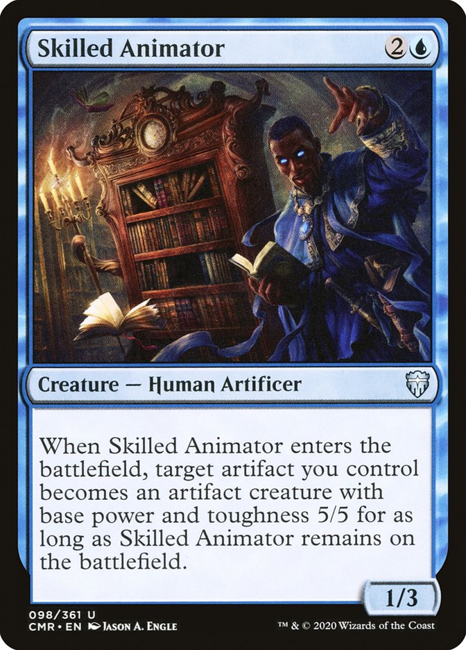 Skilled Animator [Commander Legends] | Chromatic Games