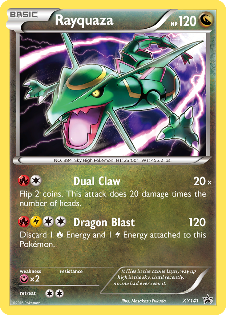 Rayquaza (XY141) [XY: Black Star Promos] | Chromatic Games