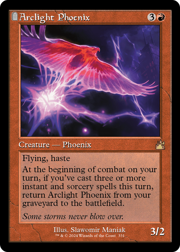 Arclight Phoenix (Retro Frame) [Ravnica Remastered] | Chromatic Games