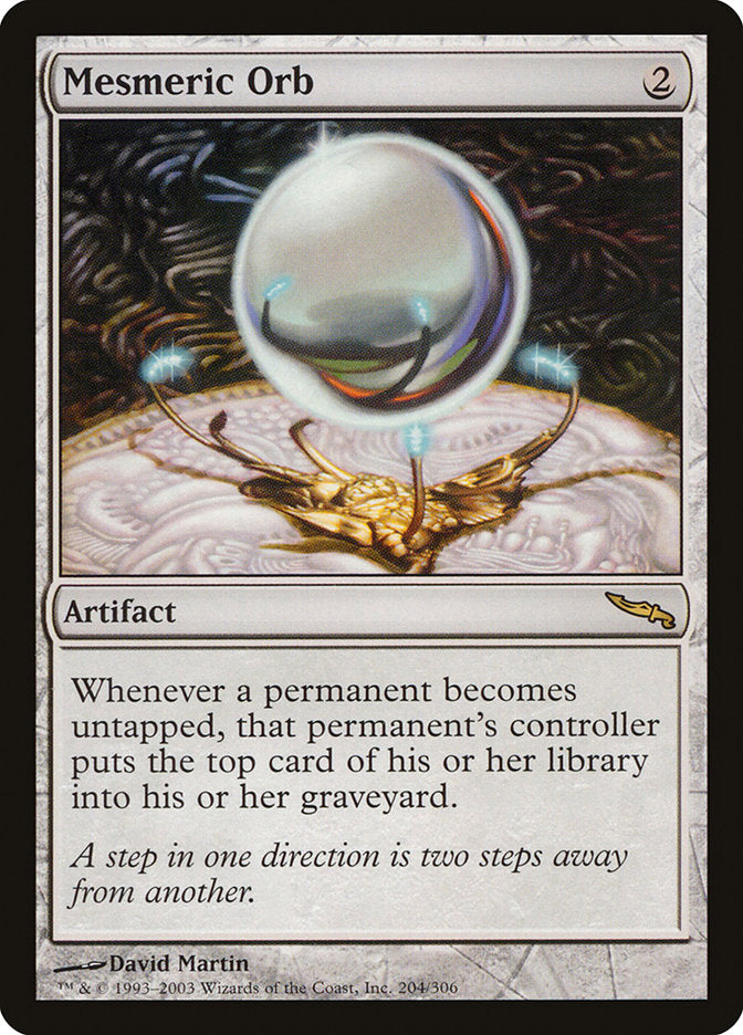 Mesmeric Orb [Mirrodin] | Chromatic Games