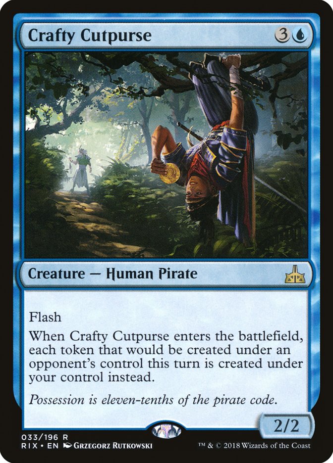 Crafty Cutpurse [Rivals of Ixalan] | Chromatic Games