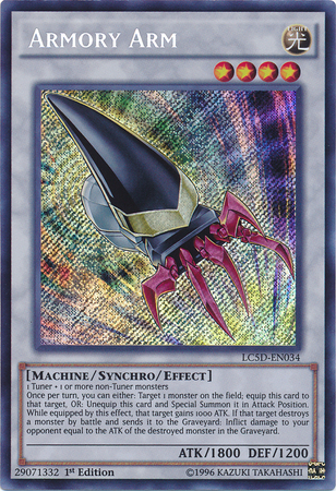 Armory Arm [LC5D-EN034] Secret Rare | Chromatic Games