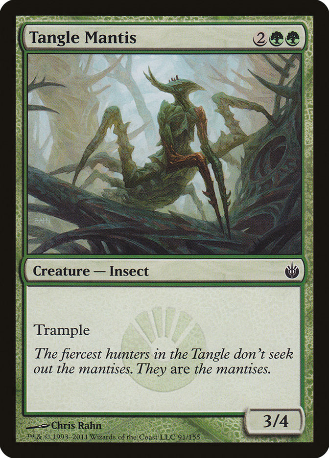 Tangle Mantis [Mirrodin Besieged] | Chromatic Games