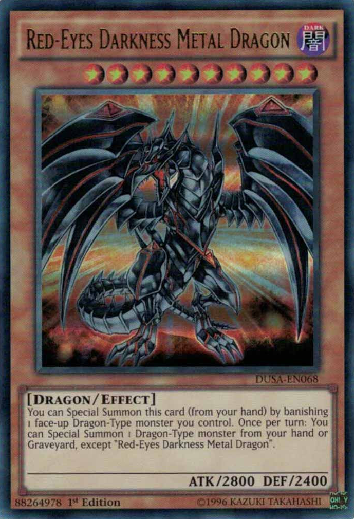 Red-Eyes Darkness Metal Dragon [DUSA-EN068] Ultra Rare | Chromatic Games