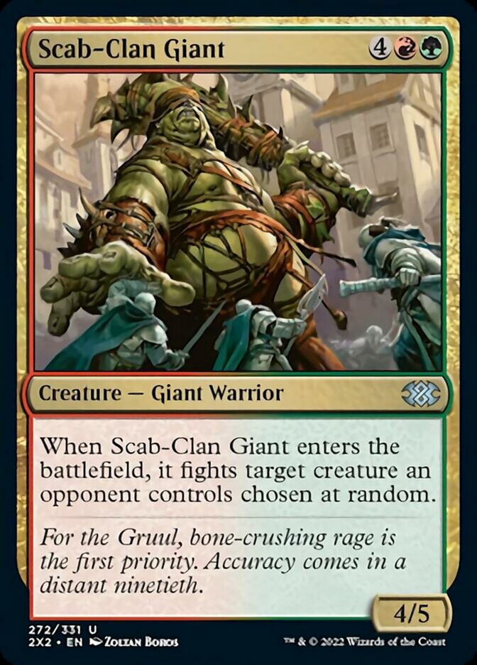 Scab-Clan Giant [Double Masters 2022] | Chromatic Games