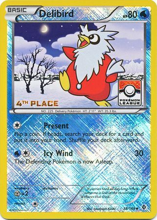 Delibird (League Promo 4th Place) [League & Championship Cards] | Chromatic Games