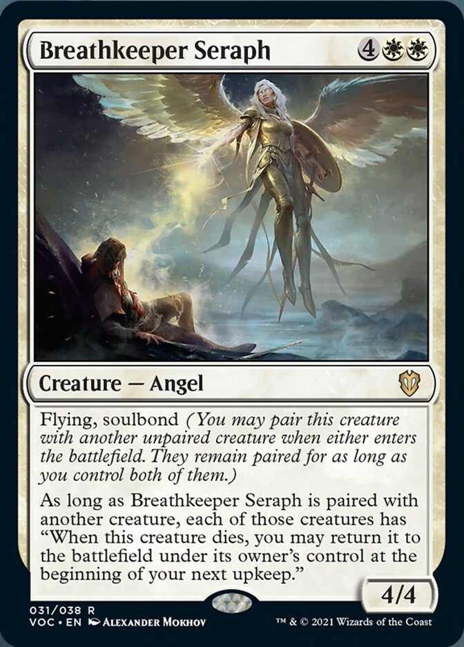 Breathkeeper Seraph [Innistrad: Crimson Vow Commander] | Chromatic Games