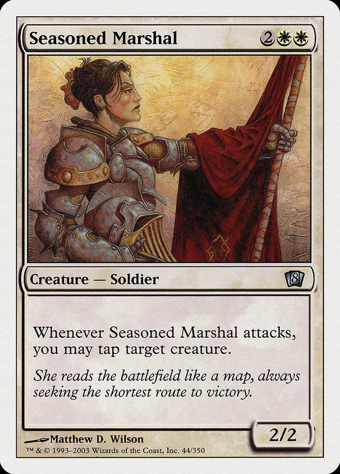 Seasoned Marshal [Eighth Edition] | Chromatic Games