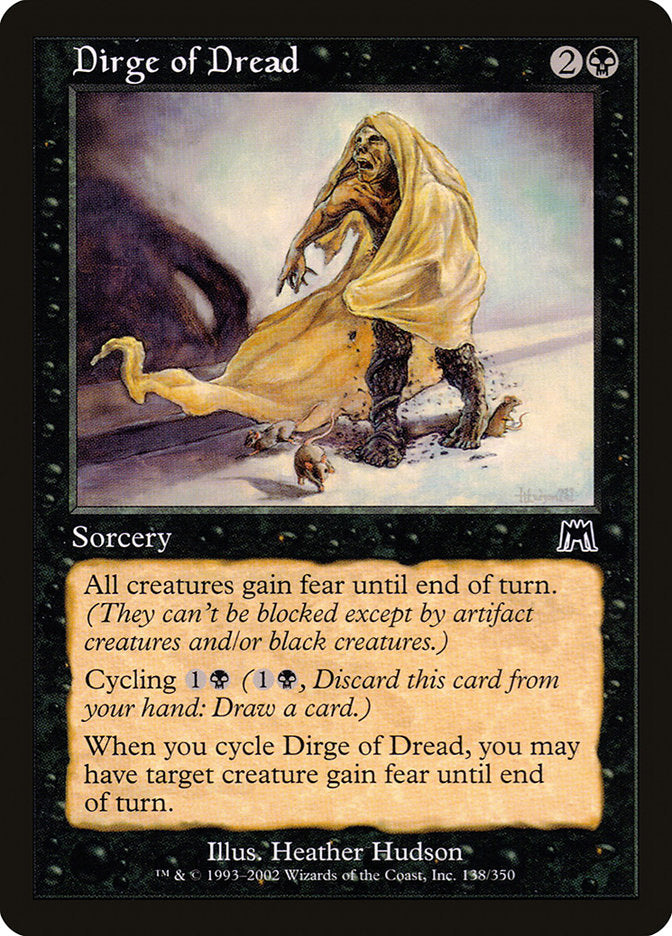 Dirge of Dread [Onslaught] | Chromatic Games