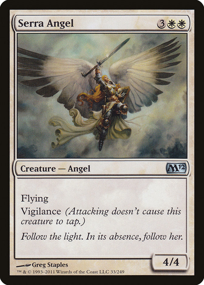 Serra Angel [Magic 2012] | Chromatic Games