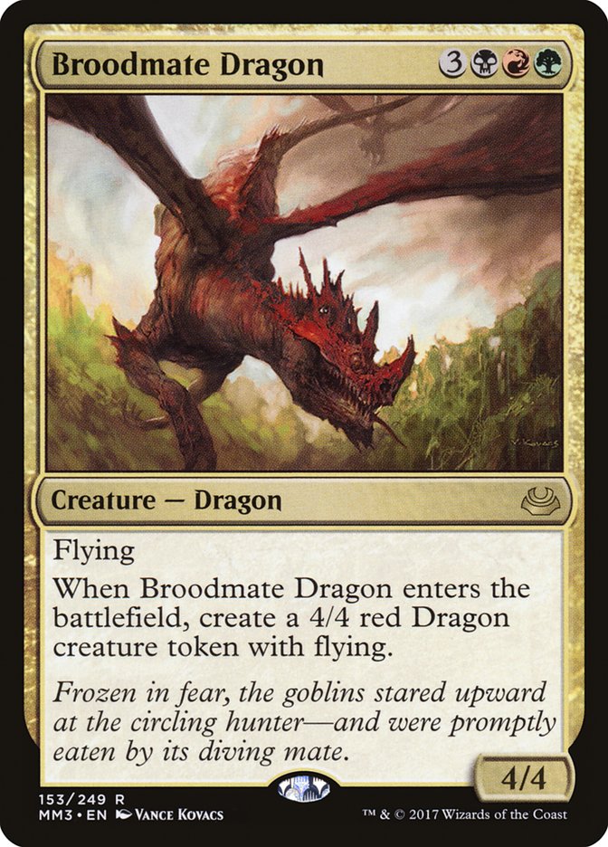 Broodmate Dragon [Modern Masters 2017] | Chromatic Games