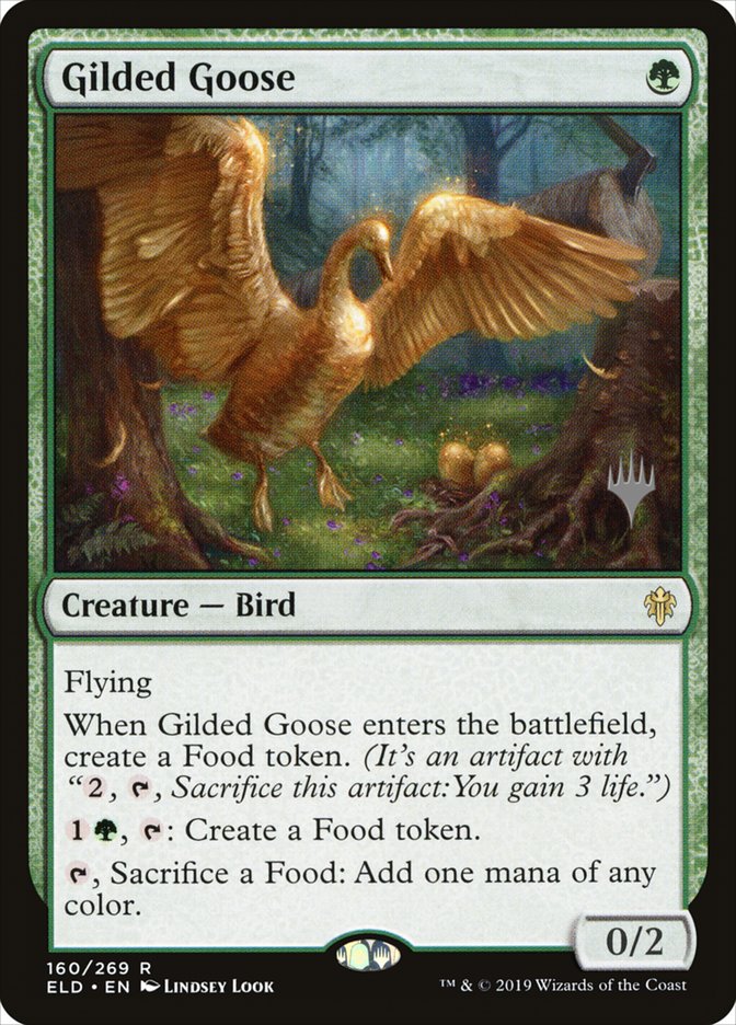 Gilded Goose (Promo Pack) [Throne of Eldraine Promos] | Chromatic Games