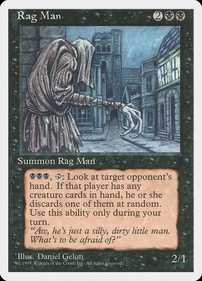 Rag Man [Fourth Edition] | Chromatic Games